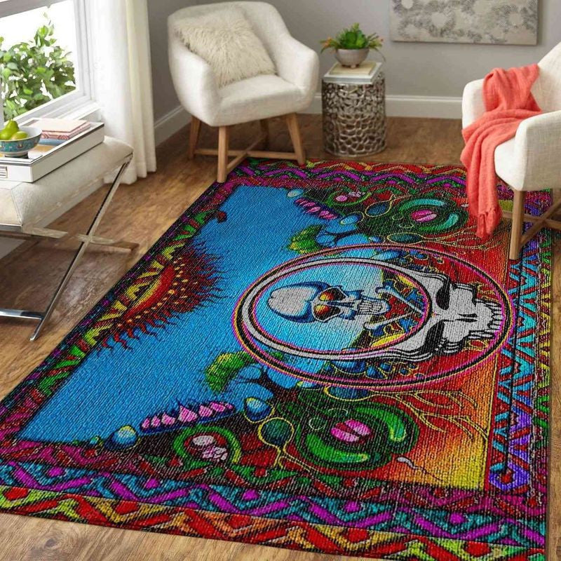 Grateful Dead Band 18 Teppich, Teppiche - Outdoor Teppich, Teppich Wohnzimmer, Küchenteppich, Kinderzimmer, Modern