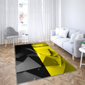 Flagge von Baden-Württemberg Teppich, Teppiche - Geometrische Kunst Outdoorteppich, Wohnzimmerteppich, Küchenteppich, Kinderzimmer, Modern