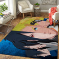 Naruto Gegen Sasuke Teppich, Teppiche - Outdoor Teppich, Teppich Wohnzimmer, Küchenteppich, Kinderzimmer, Modern