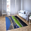 Hoffenheim LieblingsFußballverein 20 Teppich, Teppiche - Outdoor Teppich, Teppich Wohnzimmer, Küchenteppich, Kinderzimmer, Modern
