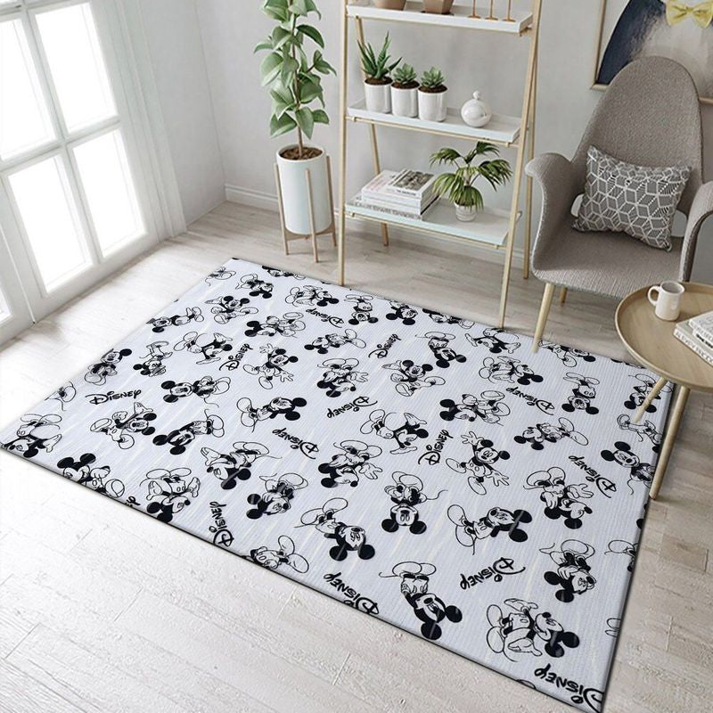 Mickey Mouse Disney 7 Teppich, Teppiche - Outdoor Teppich, Teppich Wohnzimmer, Küchenteppich, Kinderzimmer, Modern