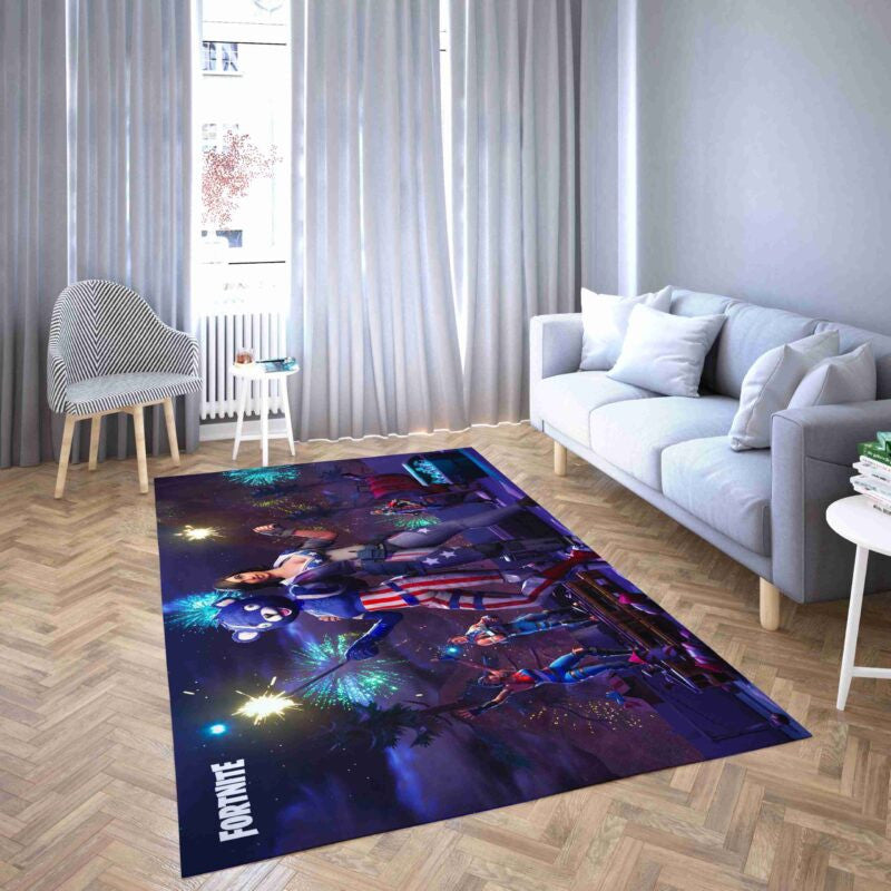 Fortnite Spiel 50 Teppich, Teppiche - Outdoor Teppich, Teppich Wohnzimmer, Küchenteppich, Kinderzimmer, Modern