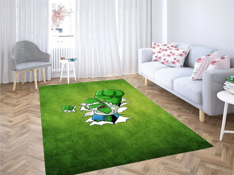Homer Hulk E Teppich, Teppiche - Outdoor Teppich, Teppich Wohnzimmer, Küchenteppich, Kinderzimmer, Modern