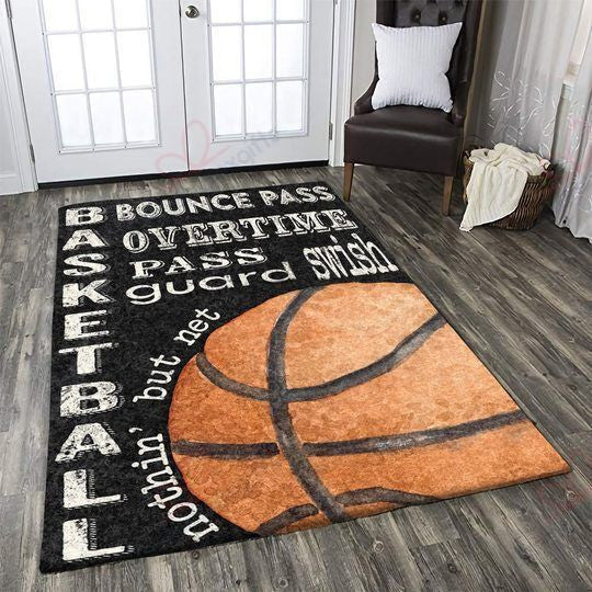 Baketball Teppich, Teppiche - Outdoor Teppich, Teppich Wohnzimmer, Küchenteppich, Kinderzimmer, Modern
