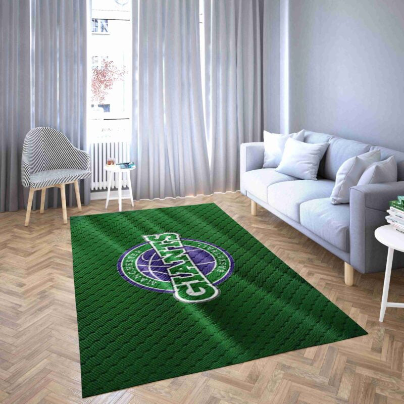 Manchester Giants Basketball Club Logo Grenn 3D Beeind Ruckend E Teppich, Teppiche - Outdoor Teppich, Teppich Wohnzimmer, Küchenteppich, Kinderzimmer, Modern