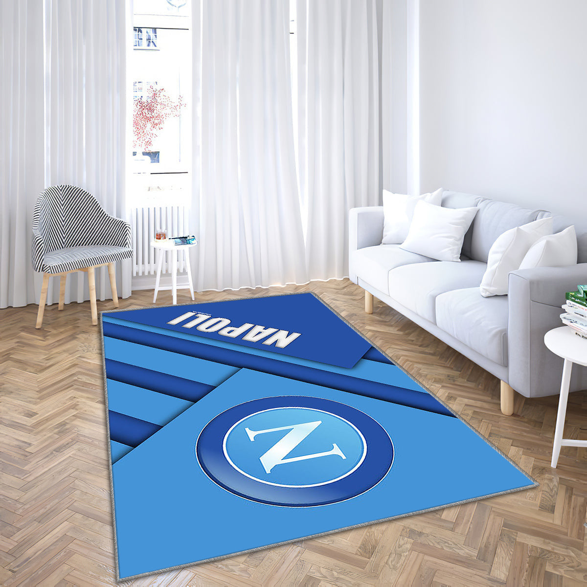 Napoli Fc Teppich, Teppiche - Logo-Materialdesign Outdoor Teppich, Teppich Wohnzimmer, Küchenteppich, Kinderzimmer, Modern