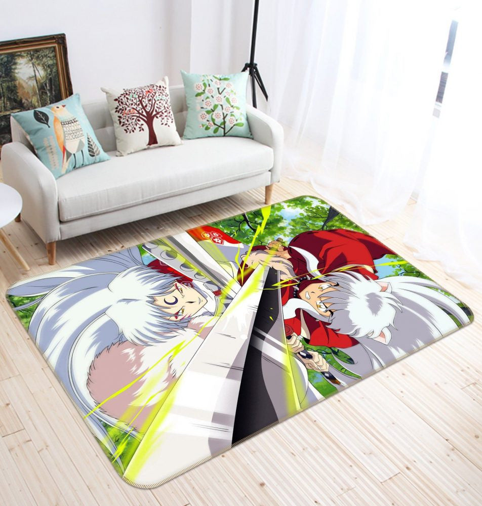 Inuyasha Anime 26 Teppich, Teppiche - Outdoor Teppich, Teppich Wohnzimmer, Küchenteppich, Kinderzimmer, Modern