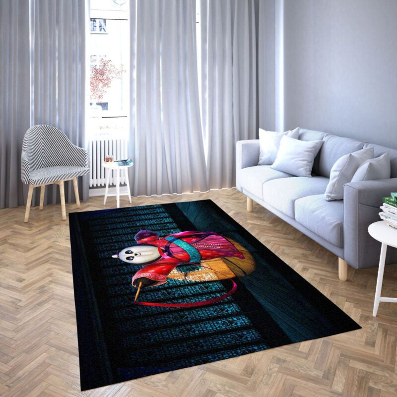 Kung Fu Panda 3 Karikatur Lieblings 21 Teppich, Teppiche - Outdoor Teppich, Teppich Wohnzimmer, Küchenteppich, Kinderzimmer, Modern