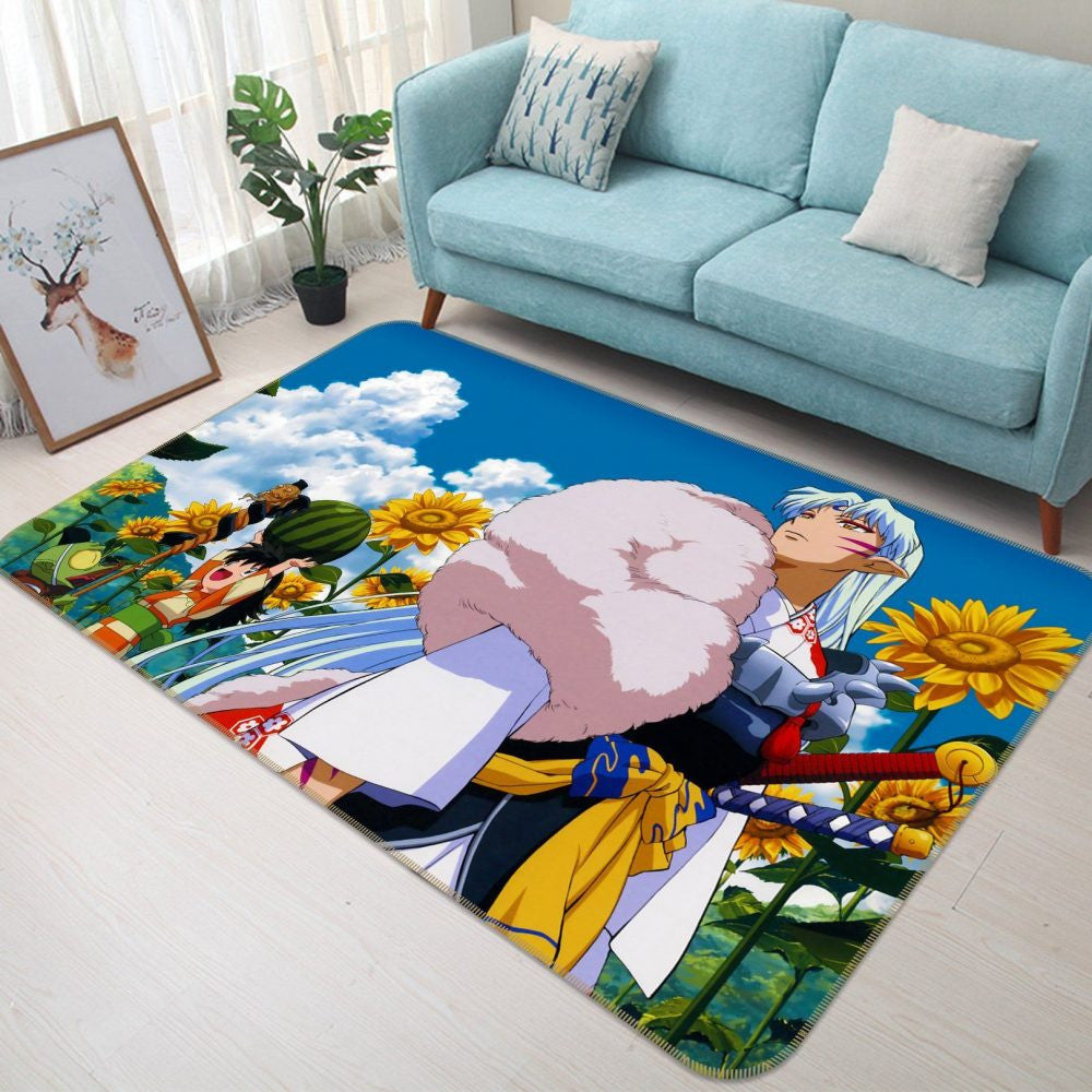 Inuyasha Anime 8 Teppich, Teppiche - Outdoor Teppich, Teppich Wohnzimmer, Küchenteppich, Kinderzimmer, Modern