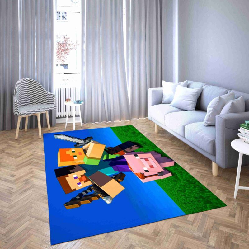 Minecraft Das Beste Spiel Teppich, Teppiche - Outdoor Teppich, Teppich Wohnzimmer, Küchenteppich, Kinderzimmer, Modern