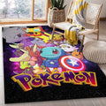 Pokemon Avengers Anime Movies 1 Teppich, Teppiche - Outdoor Teppich, Teppich Wohnzimmer, Küchenteppich, Kinderzimmer, Modern