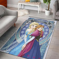 Elsa Frozen And Anna Disney Princess Characters Disney Movies 1 Teppich, Teppiche - Outdoor Teppich, Teppich Wohnzimmer, Küchenteppich, Kinderzimmer, Modern
