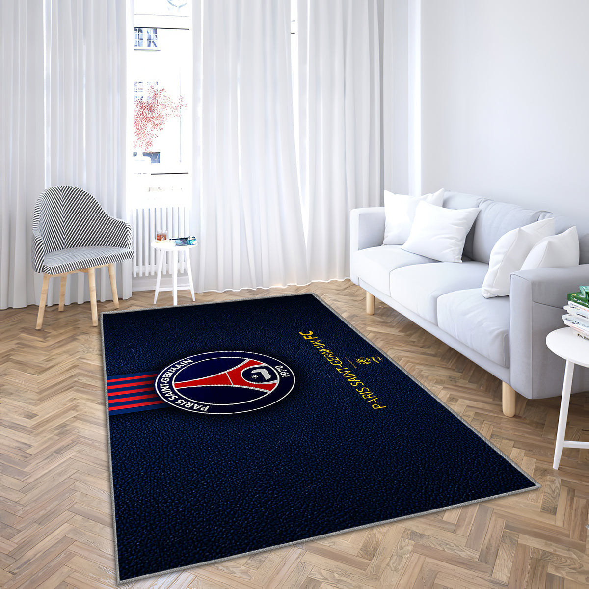 Paris Saint Germain Teppich, Teppiche - Psg Französischer Fußballverein Outdoor Teppich, Teppich Wohnzimmer, Küchenteppich, Kinderzimmer, Modern
