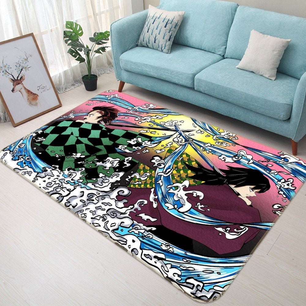 Kimetsu No Yaiba Anime 48 Teppich, Teppiche - Outdoor Teppich, Teppich Wohnzimmer, Küchenteppich, Kinderzimmer, Modern