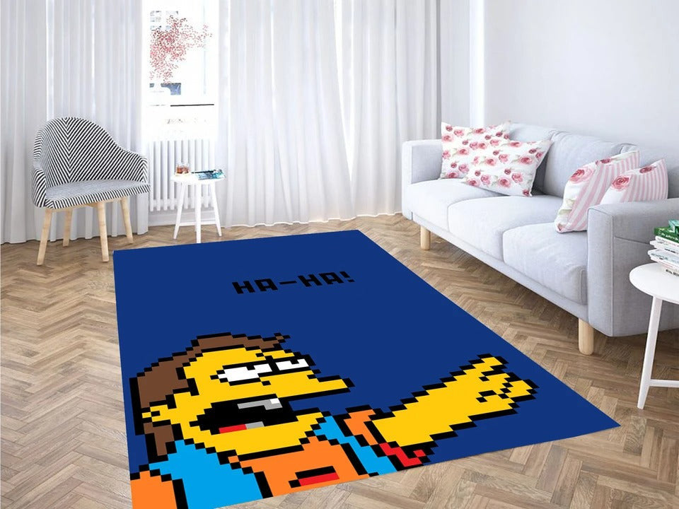 Die Simpsons Pixel E Teppich, Teppiche - Outdoor Teppich, Teppich Wohnzimmer, Küchenteppich, Kinderzimmer, Modern