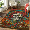 Grateful Dead Band 14 Teppich, Teppiche - Outdoor Teppich, Teppich Wohnzimmer, Küchenteppich, Kinderzimmer, Modern