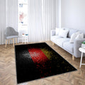 Deutschlandflagge Teppich, Teppiche – Mosaikkunst Outdoor-Teppich, Wohnzimmerteppich, Küchenteppich, Kinderzimmer, modern