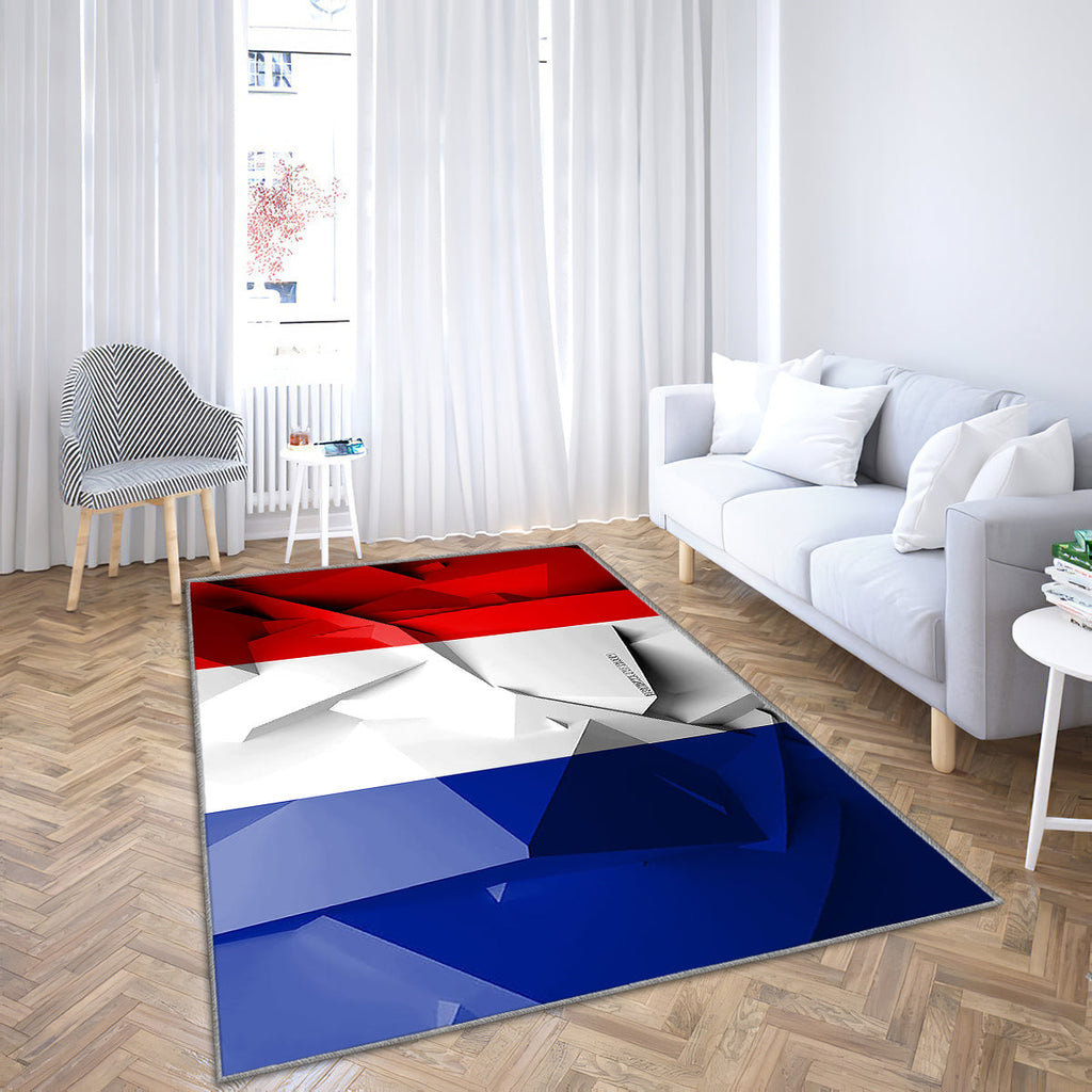 Flag Of France Teppich, Teppiche - Geometrische Kunst Outdoor Teppich, Teppich Wohnzimmer, Küchenteppich, Kinderzimmer, Modern
