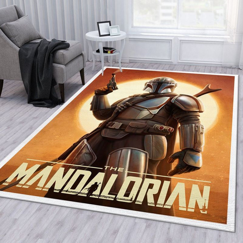 Mandalorian Baby Yoda Star Wars 21 Teppich, Teppiche - Outdoor Teppich, Teppich Wohnzimmer, Küchenteppich, Kinderzimmer, Modern