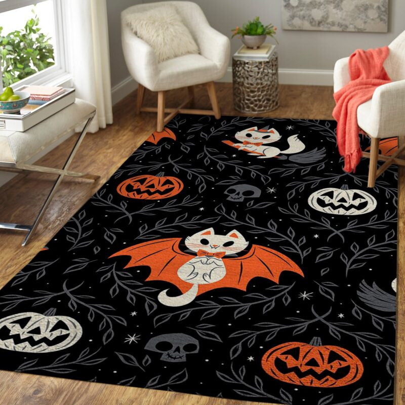 Halloween Ist Um Die Ecke E Teppich, Teppiche - Outdoor Teppich, Teppich Wohnzimmer, Küchenteppich, Kinderzimmer, Modern