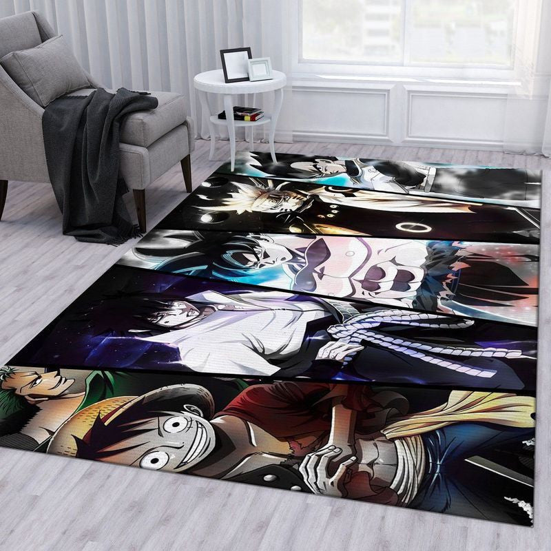 Mix Anime Teppich, Teppiche - Outdoor Teppich, Teppich Wohnzimmer, Küchenteppich, Kinderzimmer, Modern