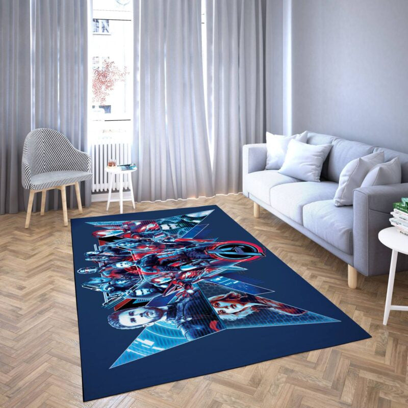 Marvel Avengers Alle Helden 10 Teppich, Teppiche - Outdoor Teppich, Teppich Wohnzimmer, Küchenteppich, Kinderzimmer, Modern