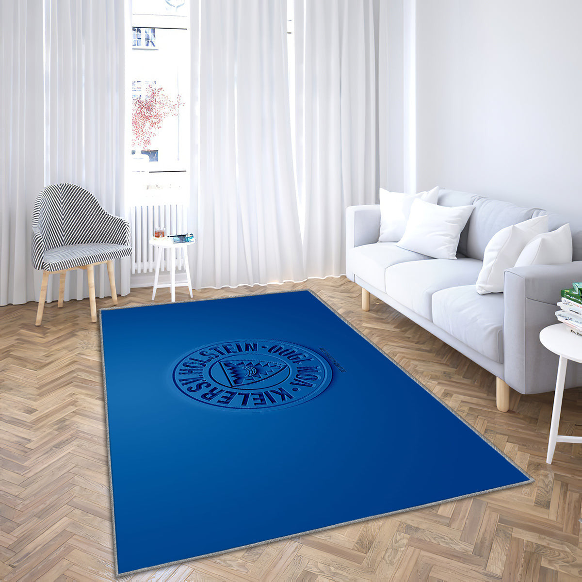 Holstein Kiel Teppich, Teppiche - Deutscher Fußballverein Outdoor Teppich, Teppich Wohnzimmer, Küchenteppich, Kinderzimmer, Modern 1