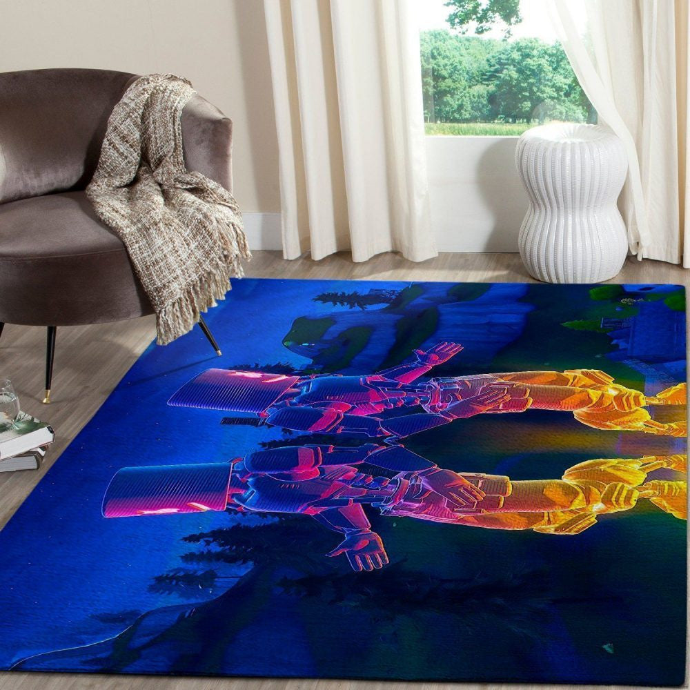 Marshmello Fortnite Area Rug Video Game Teppich, Teppiche - Outdoor Teppich, Teppich Wohnzimmer, Küchenteppich, Kinderzimmer, Modern
