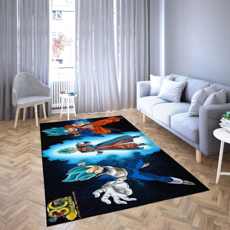 Dragon Ball Super Lieblings Karikatur 41 Teppich, Teppiche - Outdoor Teppich, Teppich Wohnzimmer, Küchenteppich, Kinderzimmer, Modern