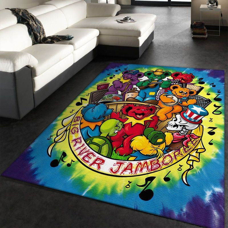 Grateful Dead Xvi Teppich, Teppiche - Outdoor Teppich, Teppich Wohnzimmer, Küchenteppich, Kinderzimmer, Modern