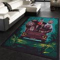 Addams Family Movie Teppich, Teppiche - Outdoor Teppich, Teppich Wohnzimmer, Küchenteppich, Kinderzimmer, Modern