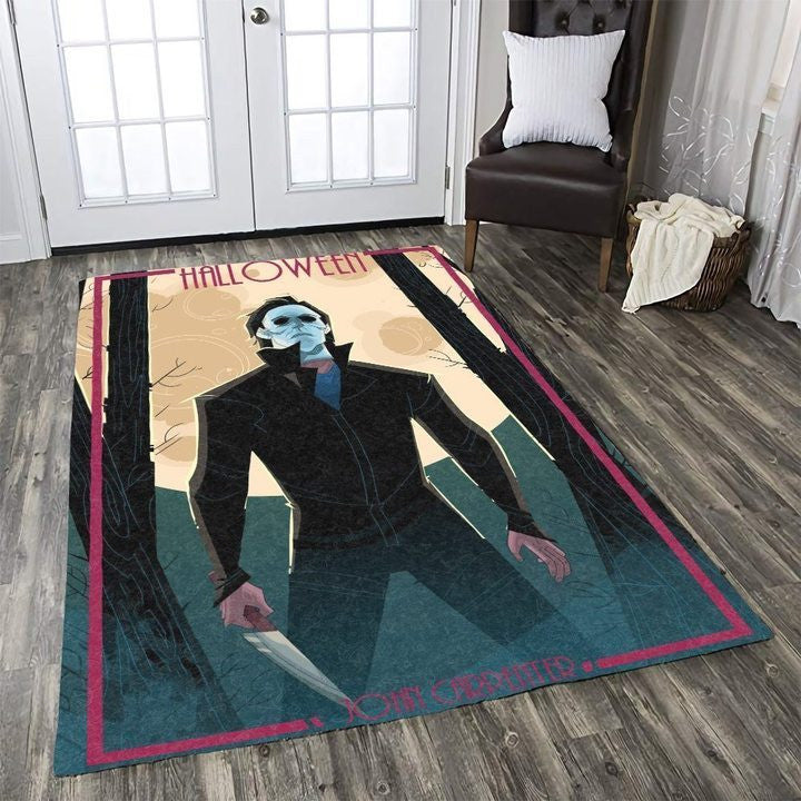 Michael Myers Horror Teppich, Teppiche - Outdoor Teppich, Teppich Wohnzimmer, Küchenteppich, Kinderzimmer, Modern