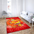 Manchester United FC Paint Art Teppich, Teppiche - Emblem Outdoor-Teppich, Wohnzimmerteppich, Küchenteppich, Kinderzimmer, Modern