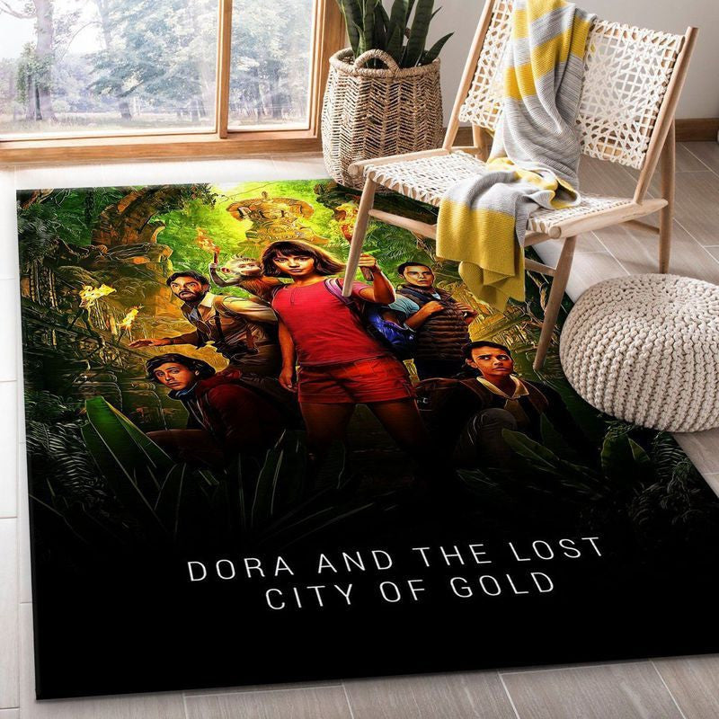 Dora And The Lost City Of Teppich, Teppiche - Outdoor Teppich, Teppich Wohnzimmer, Küchenteppich, Kinderzimmer, Modern