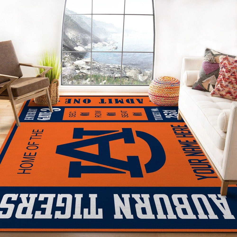 Auburn Tigers Teppich, Teppiche - Outdoor Teppich, Teppich Wohnzimmer, Küchenteppich, Kinderzimmer, Modern