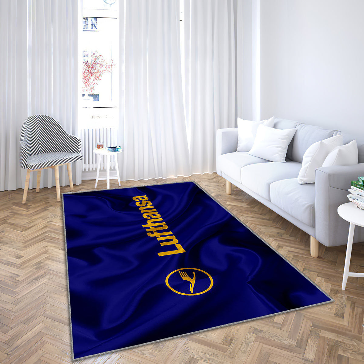 Lufthansa Teppich, Teppiche - Emblem Outdoor Teppich, Teppich Wohnzimmer, Küchenteppich, Kinderzimmer, Modern
