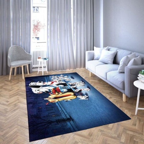 101 Dalmatiner Von Disney Lieblings Zeichentrick 1 Teppich, Teppiche - Outdoor Teppich, Teppich Wohnzimmer, Küchenteppich, Kinderzimmer, Modern