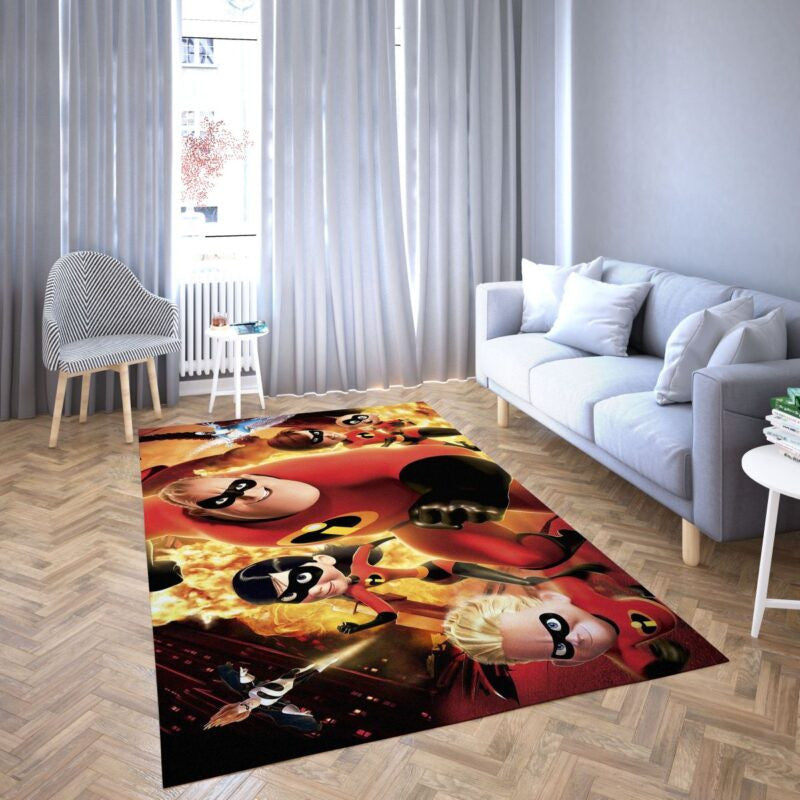 Incredibles 2 Karikatur Lieblings 10 Teppich, Teppiche - Outdoor Teppich, Teppich Wohnzimmer, Küchenteppich, Kinderzimmer, Modern