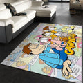 Garfield Floor Teppich, Teppiche - Outdoor Teppich, Teppich Wohnzimmer, Küchenteppich, Kinderzimmer, Modern