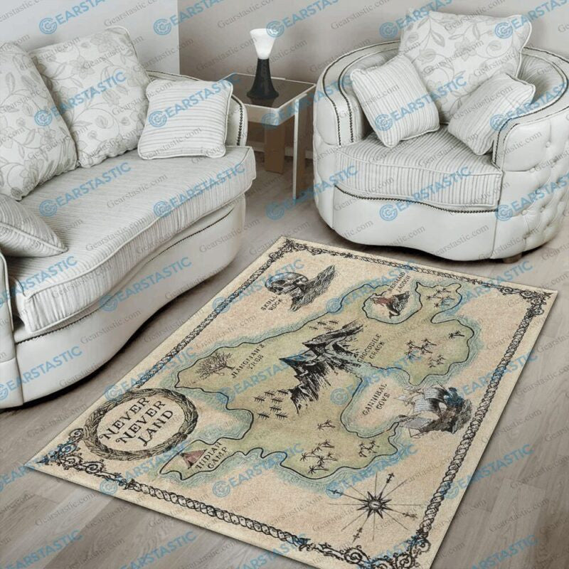 Peter Pan Disney  Teppich, Teppiche - Outdoor Teppich, Teppich Wohnzimmer, Küchenteppich, Kinderzimmer, Modern