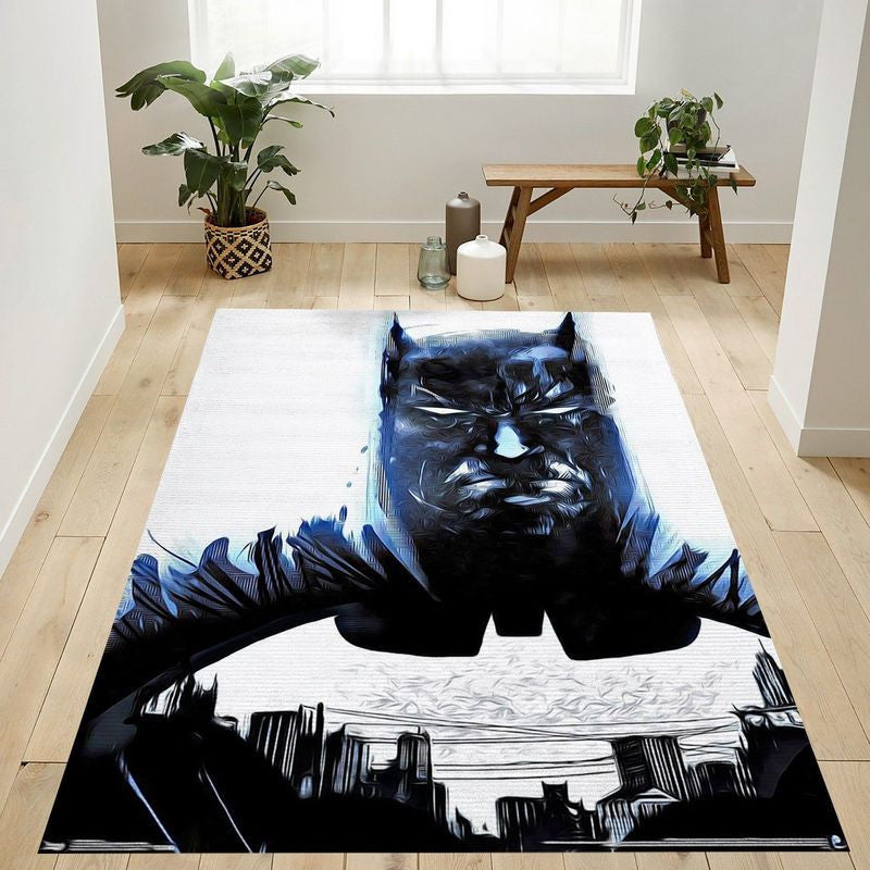 Dc Comics Batman City Teppich, Teppiche - Outdoor Teppich, Teppich Wohnzimmer, Küchenteppich, Kinderzimmer, Modern