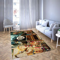 Kung Fu Panda 3 Karikatur Lieblings 7 Teppich, Teppiche - Outdoor Teppich, Teppich Wohnzimmer, Küchenteppich, Kinderzimmer, Modern