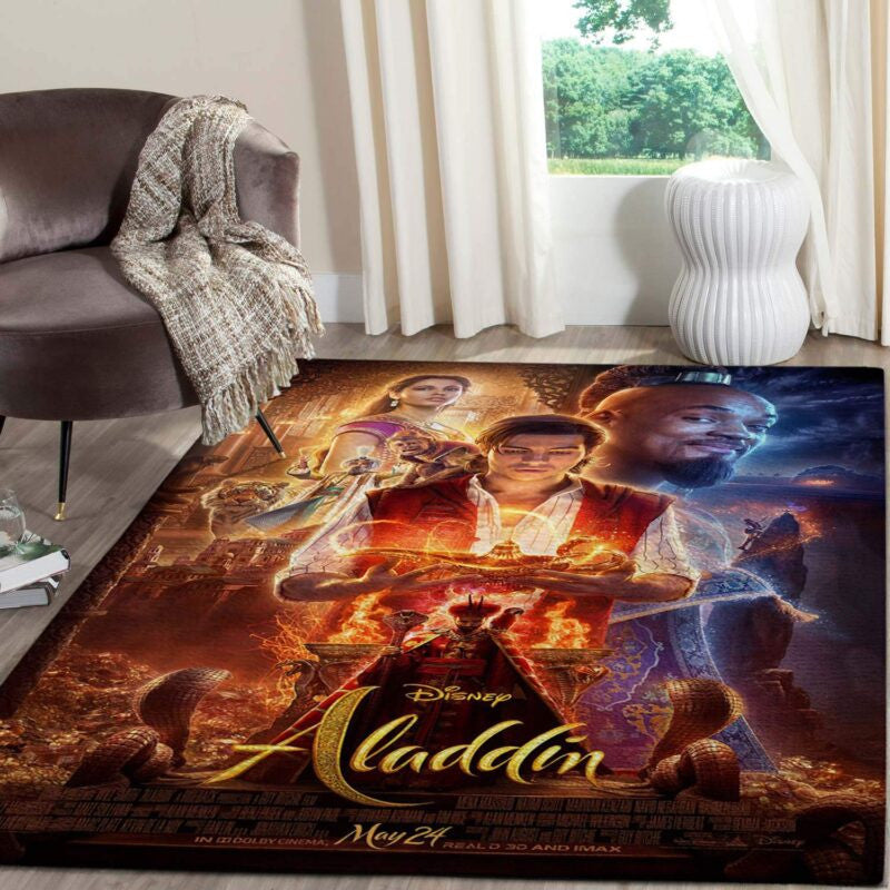 Aladdin Jasmine Disney Weihnachtsgeschenke Teppich, Teppiche - Outdoor Teppich, Teppich Wohnzimmer, Küchenteppich, Kinderzimmer, Modern
