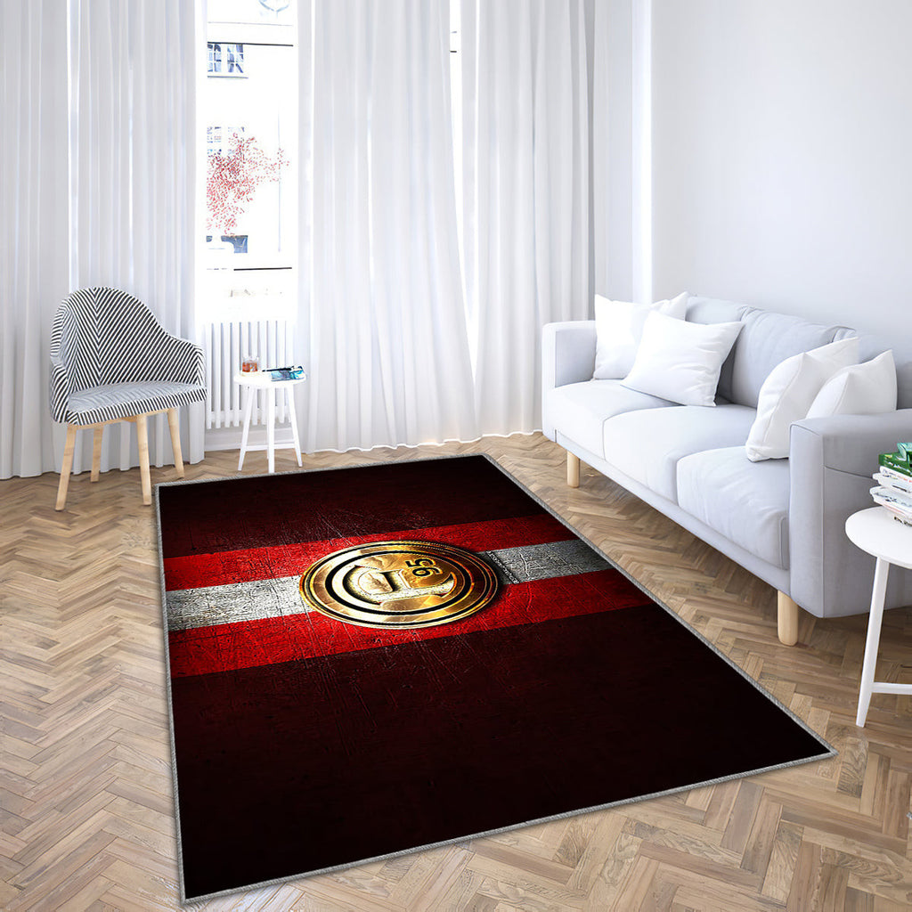 Fortuna Dusseldorf Teppich, Teppiche - Goldenes Logo Outdoor Teppich, Teppich Wohnzimmer, Küchenteppich, Kinderzimmer, Modern