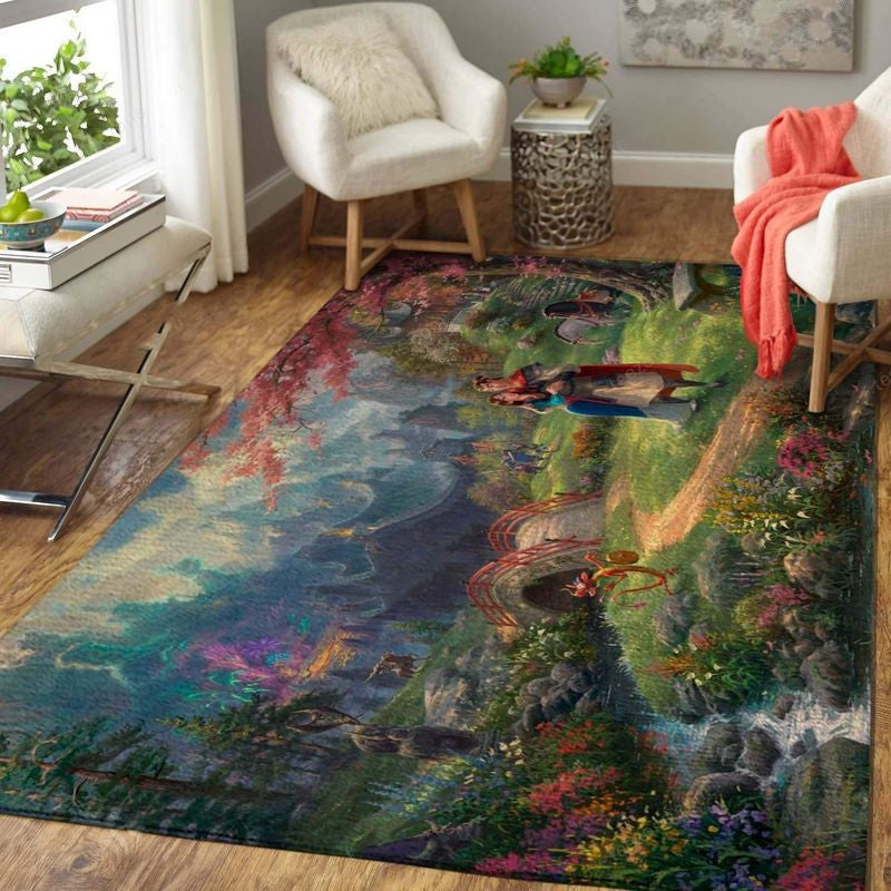 Mulan Disney 1 Teppich, Teppiche - Outdoor Teppich, Teppich Wohnzimmer, Küchenteppich, Kinderzimmer, Modern