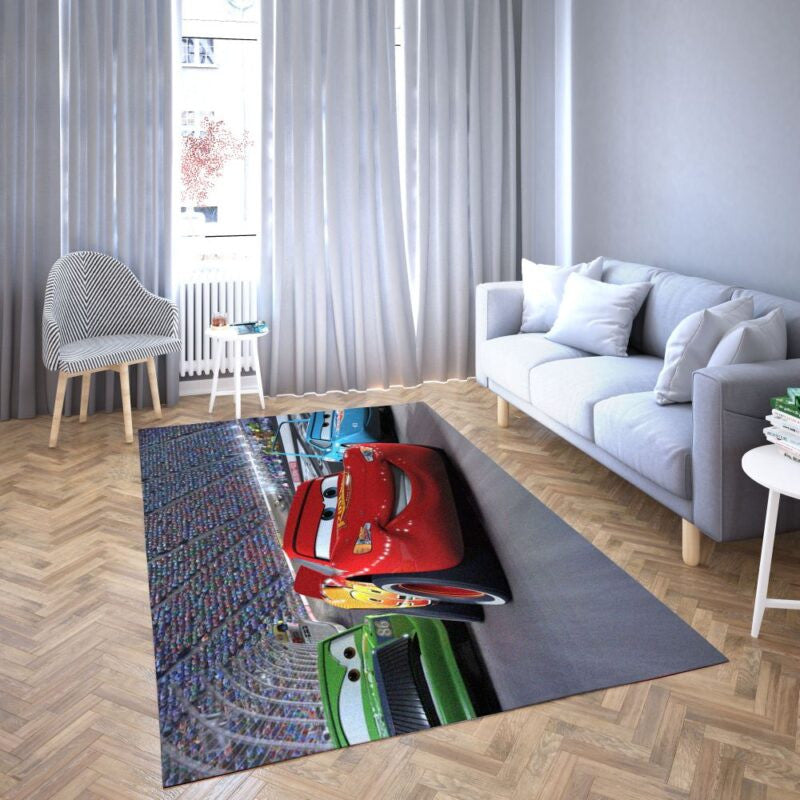 Lightning Mcqueen Car Of Disney 11 Teppich, Teppiche - Outdoor Teppich, Teppich Wohnzimmer, Küchenteppich, Kinderzimmer, Modern