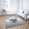 Hertha BSC Teppich, Teppiche - 3D-Stahllogo Outdoor-Teppich, Wohnzimmerteppich, Küchenteppich, Kinderzimmer, modern
