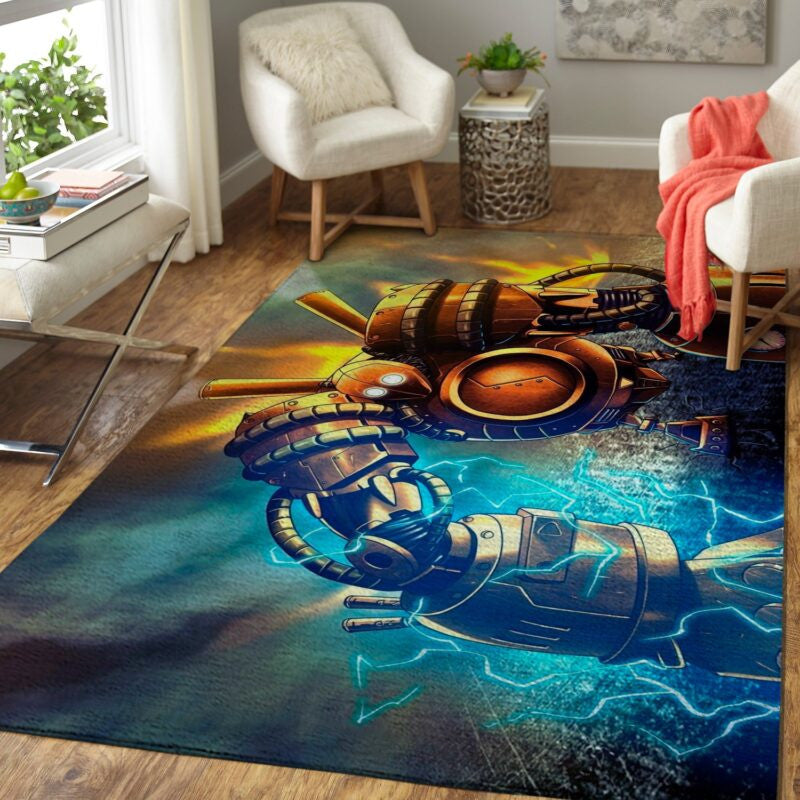 Blitzcrank League Of Legends Spiel Teppich, Teppiche - Outdoor Teppich, Teppich Wohnzimmer, Küchenteppich, Kinderzimmer, Modern