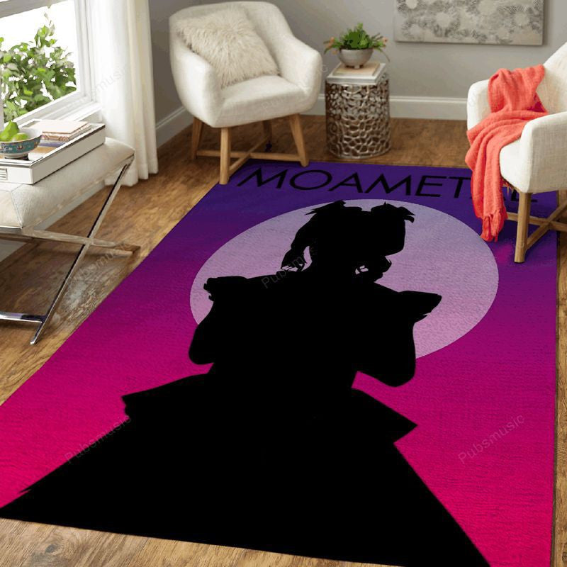 Moametal Artwork Retro Music Art Teppich, Teppiche - Outdoor Teppich, Teppich Wohnzimmer, Küchenteppich, Kinderzimmer, Modern