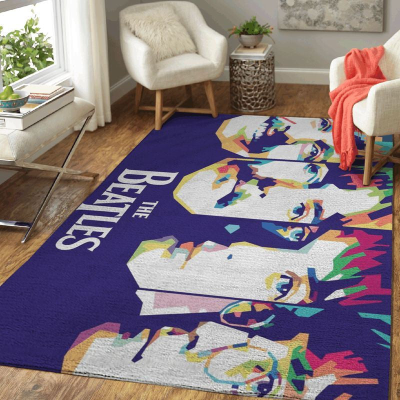 Beatles Band Music English Rock Band The Beatles For Beatles Fans Teppich, Teppiche - Outdoor Teppich, Teppich Wohnzimmer, Küchenteppich, Kinderzimmer, Modern